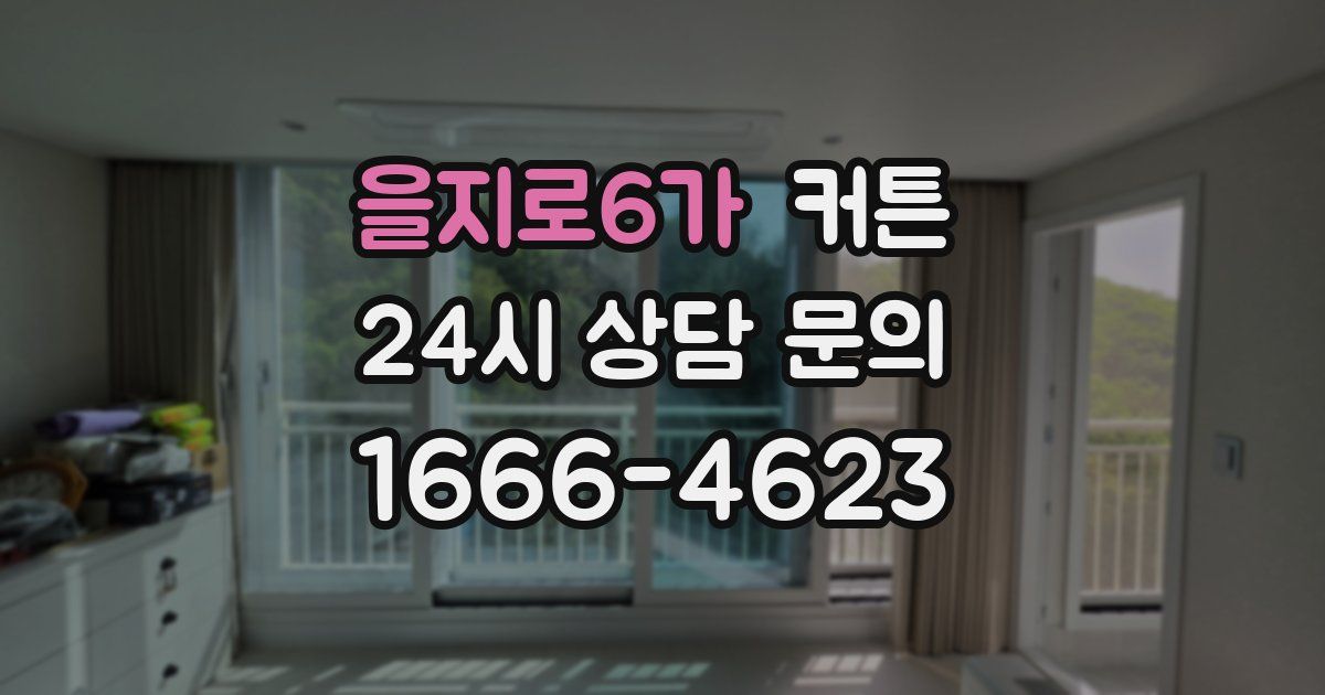을지로6가 커튼