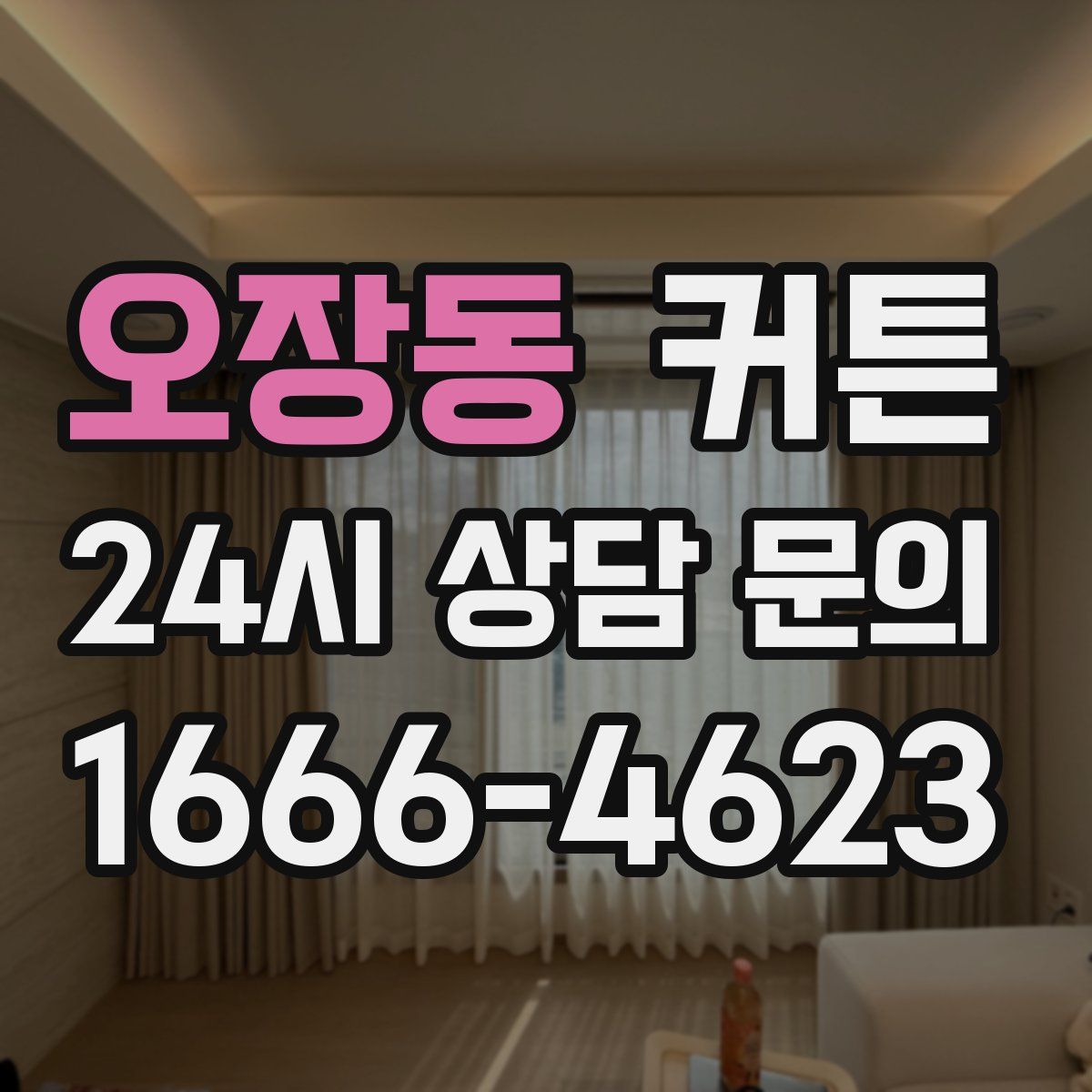 오장동 커튼