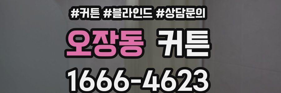 오장동 커튼