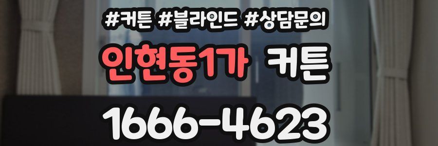 인현동1가 커튼