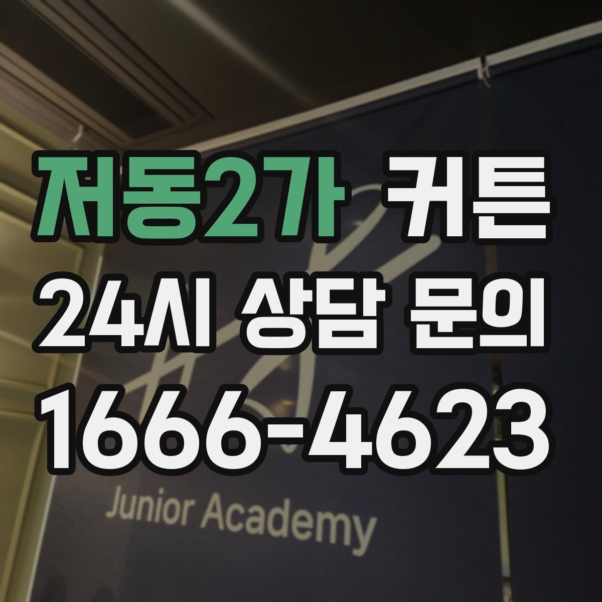 저동2가 커튼