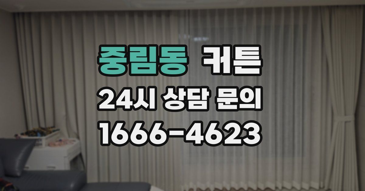 중림동 커튼