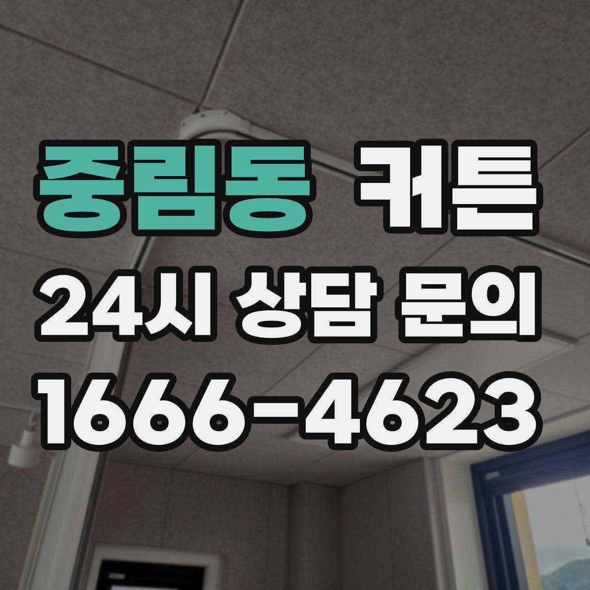 중림동 커튼
