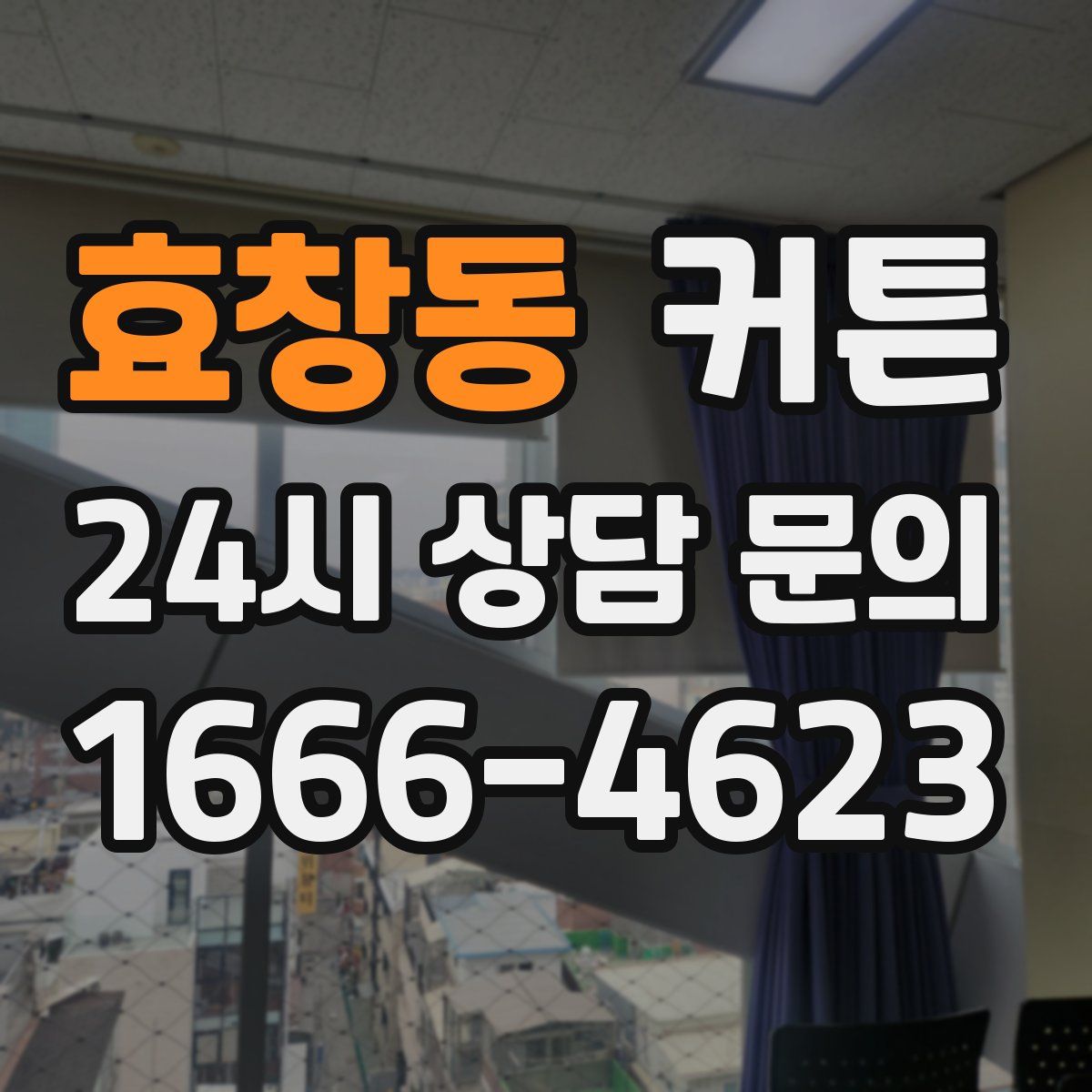 효창동 커튼