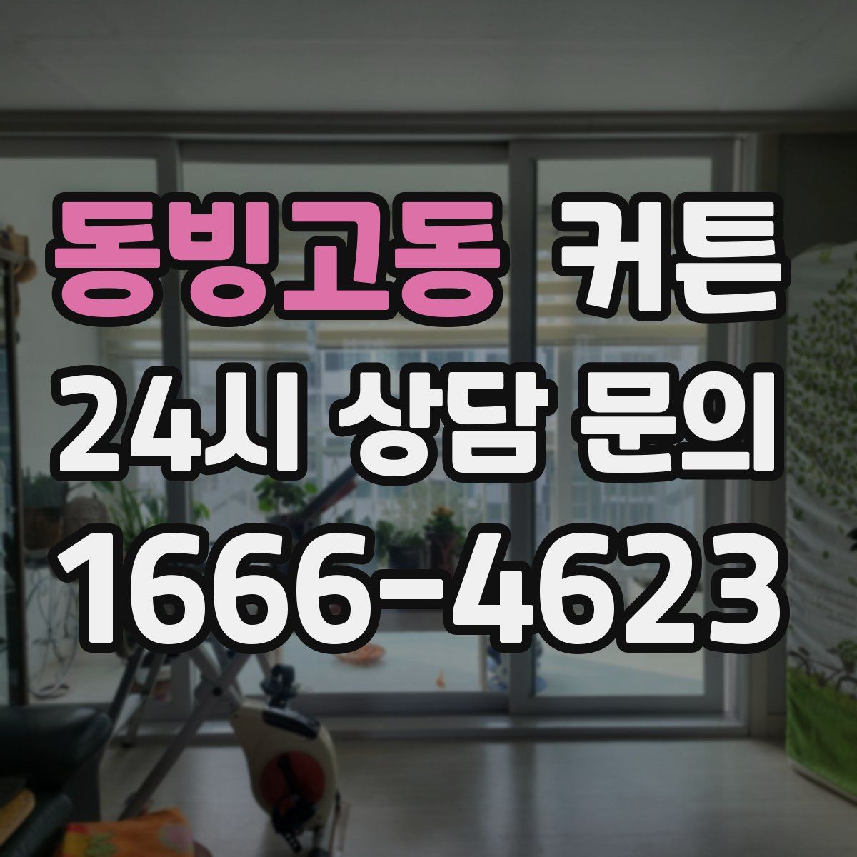 동빙고동 커튼