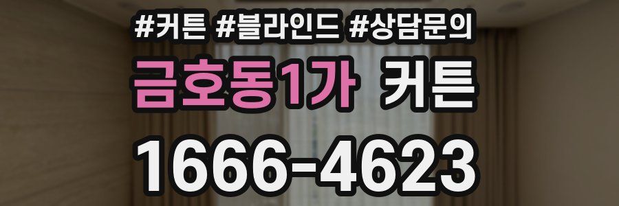 금호동1가 커튼