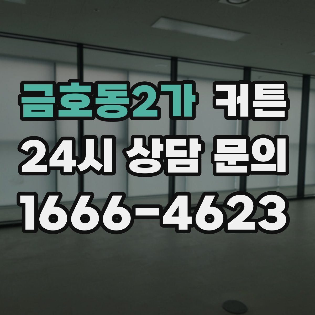 금호동2가 커튼