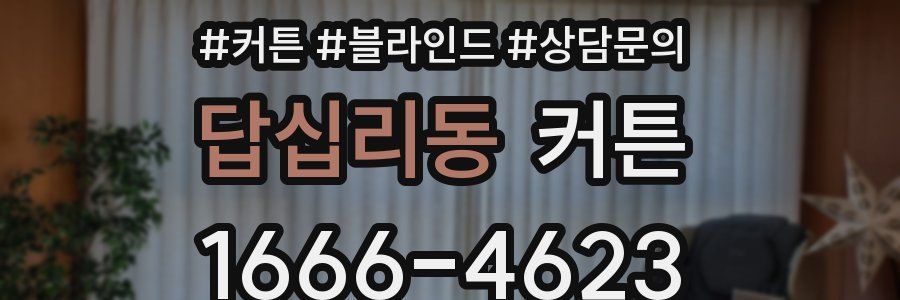 답십리동 커튼