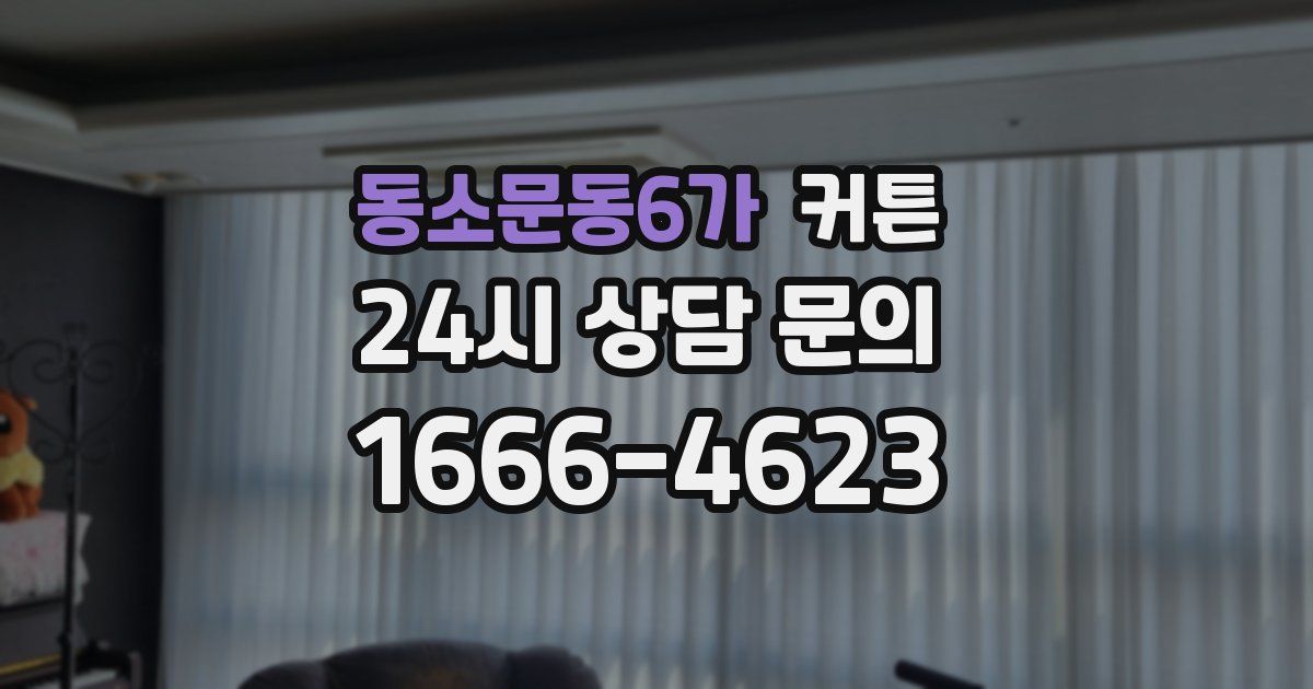 동소문동6가 커튼
