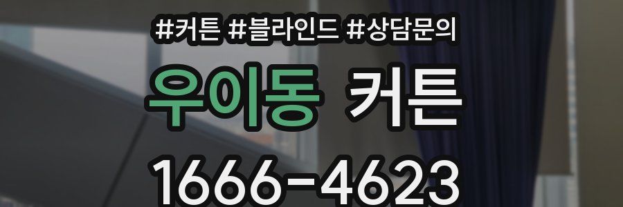 우이동 커튼