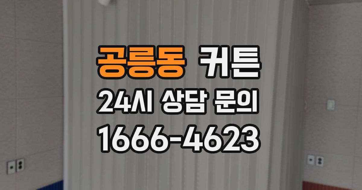 공릉동 커튼