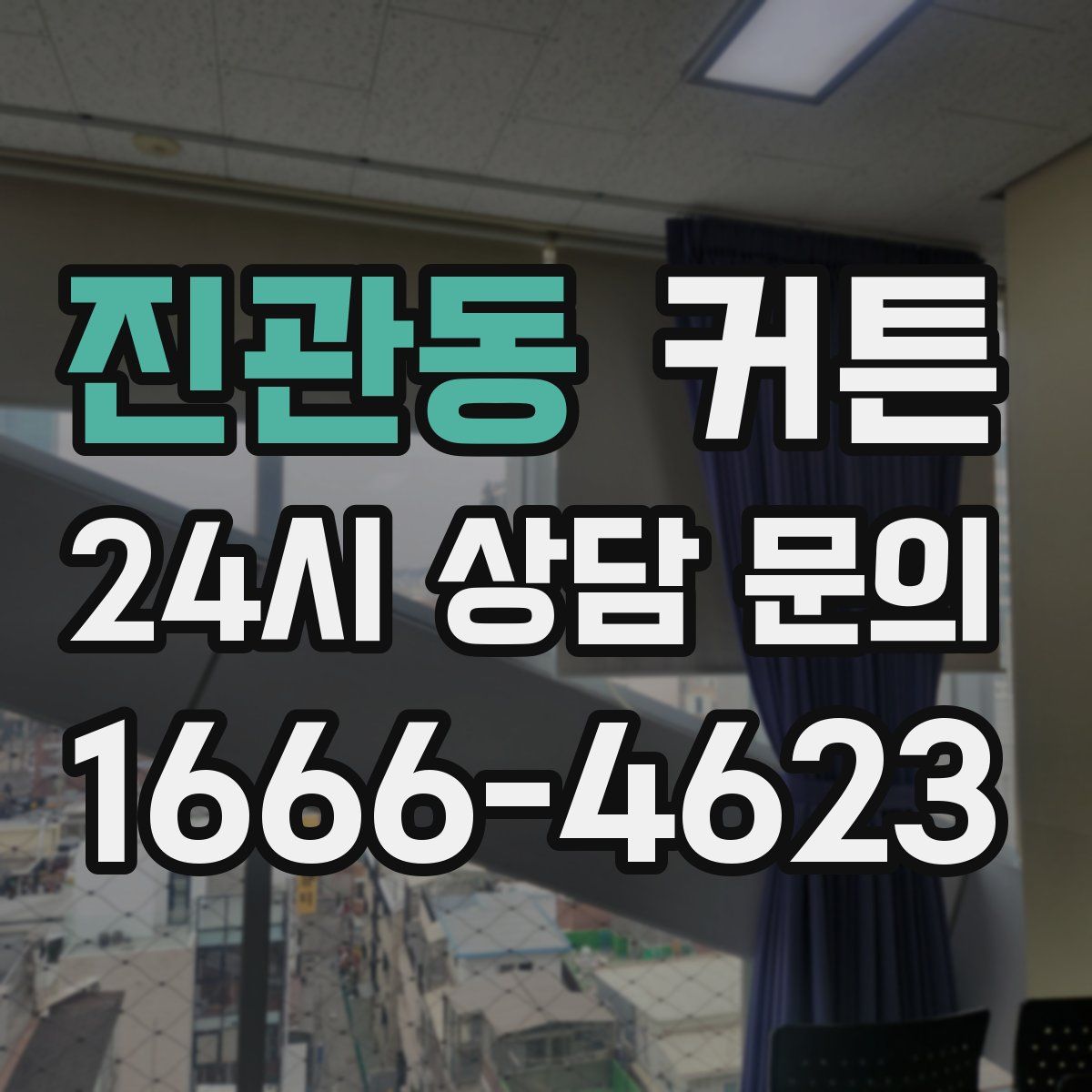 진관동 커튼