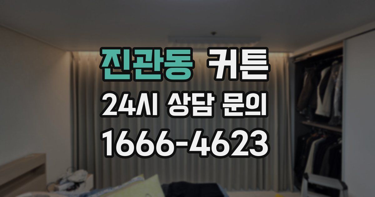 진관동 커튼