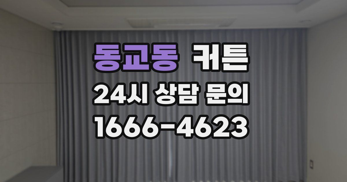 동교동 커튼