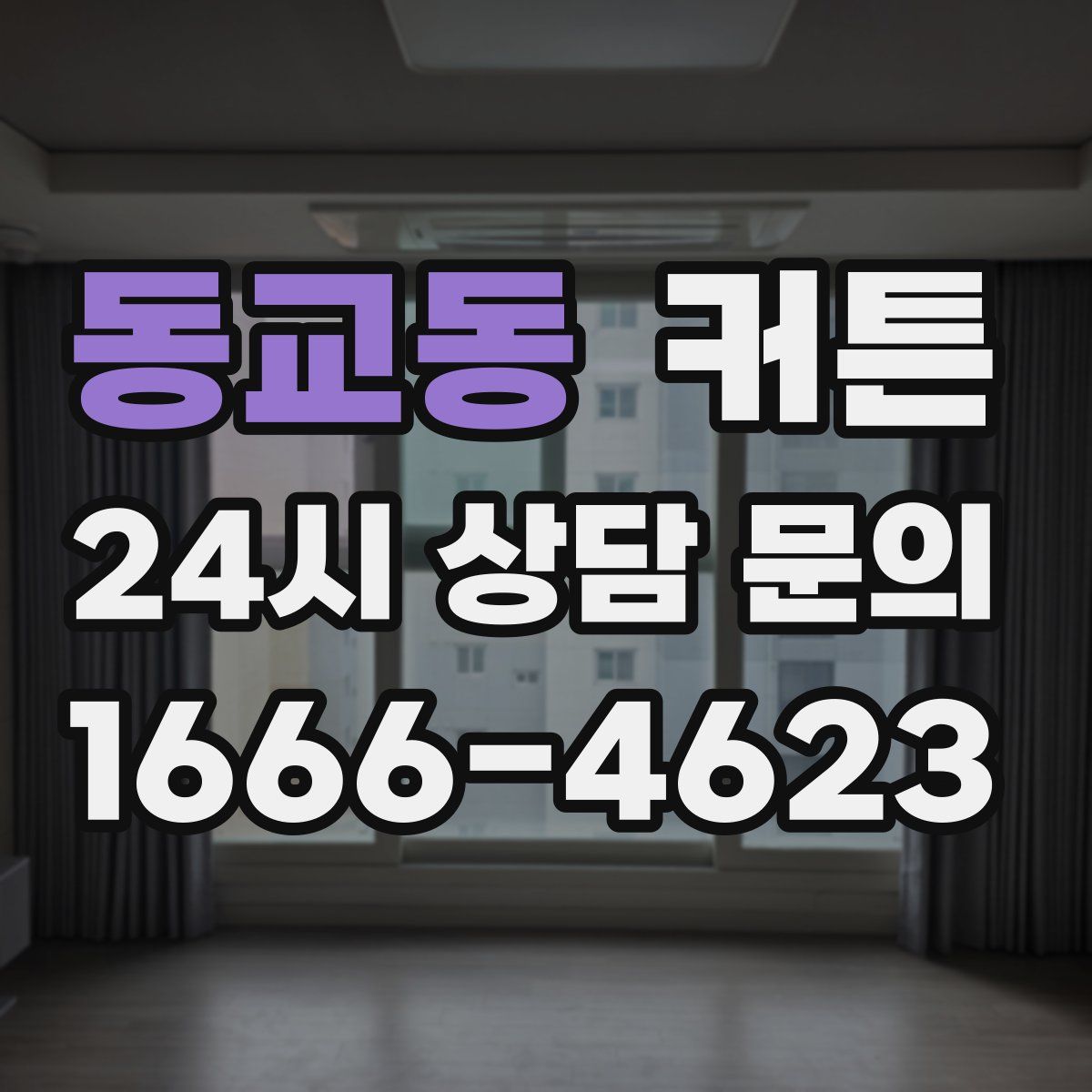 동교동 커튼