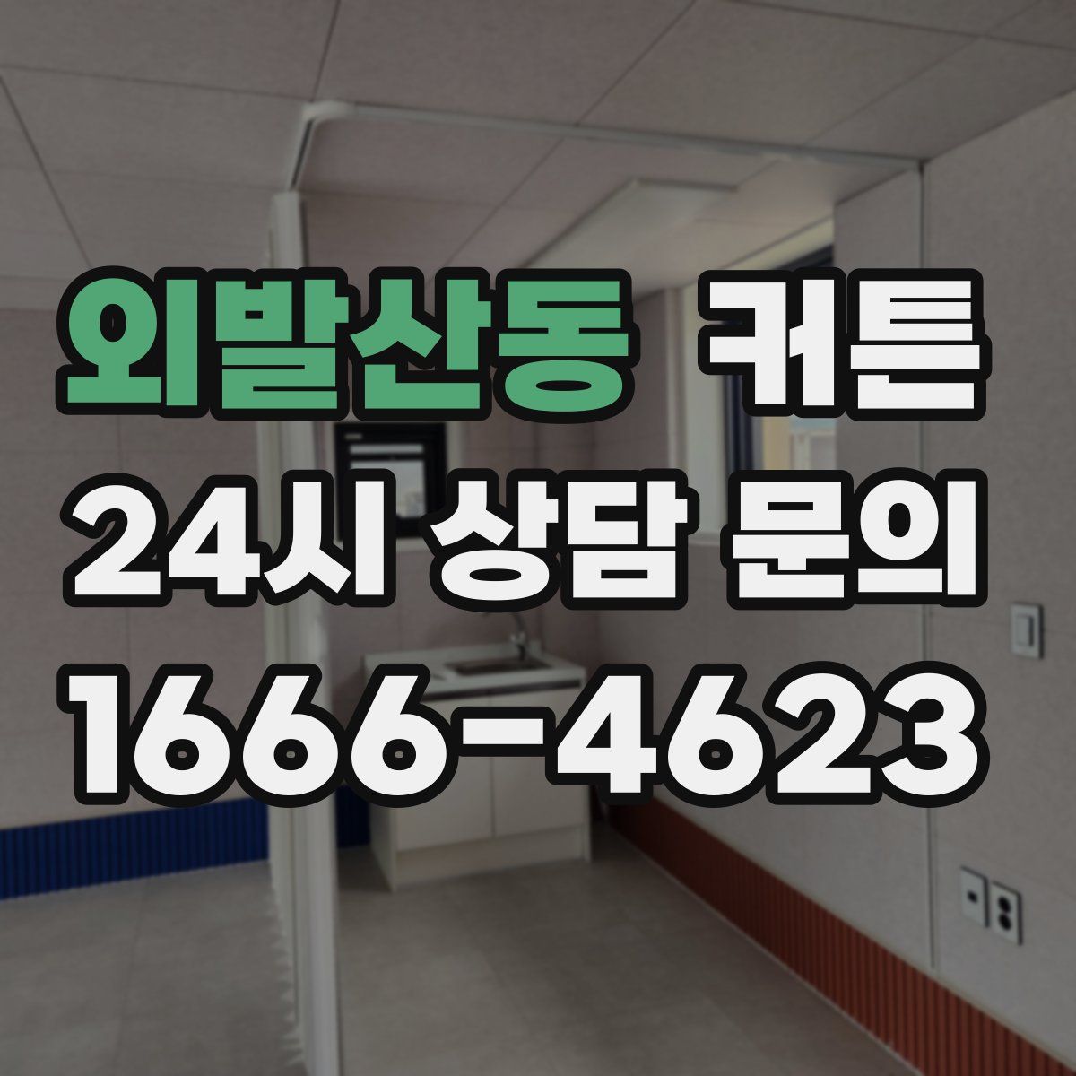 외발산동 커튼