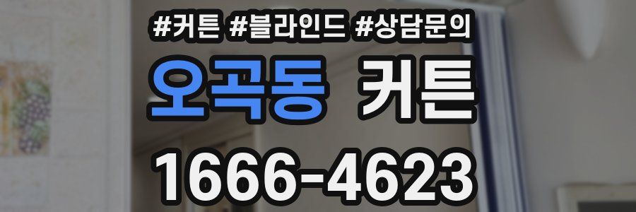 오곡동 커튼