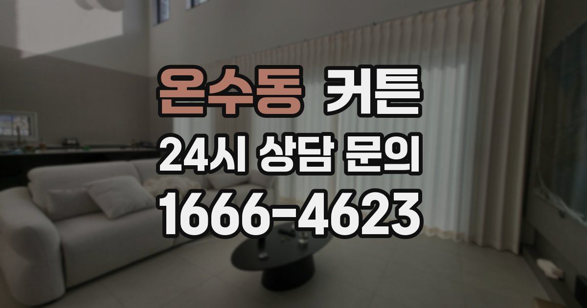 온수동 커튼