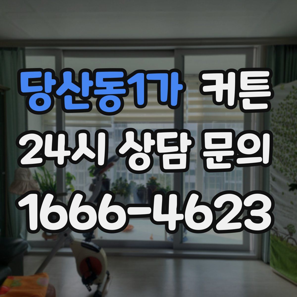 당산동1가 커튼