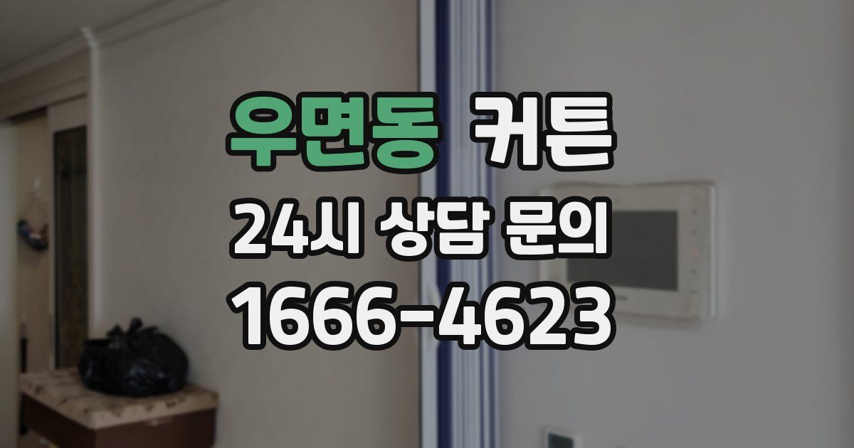 우면동 커튼