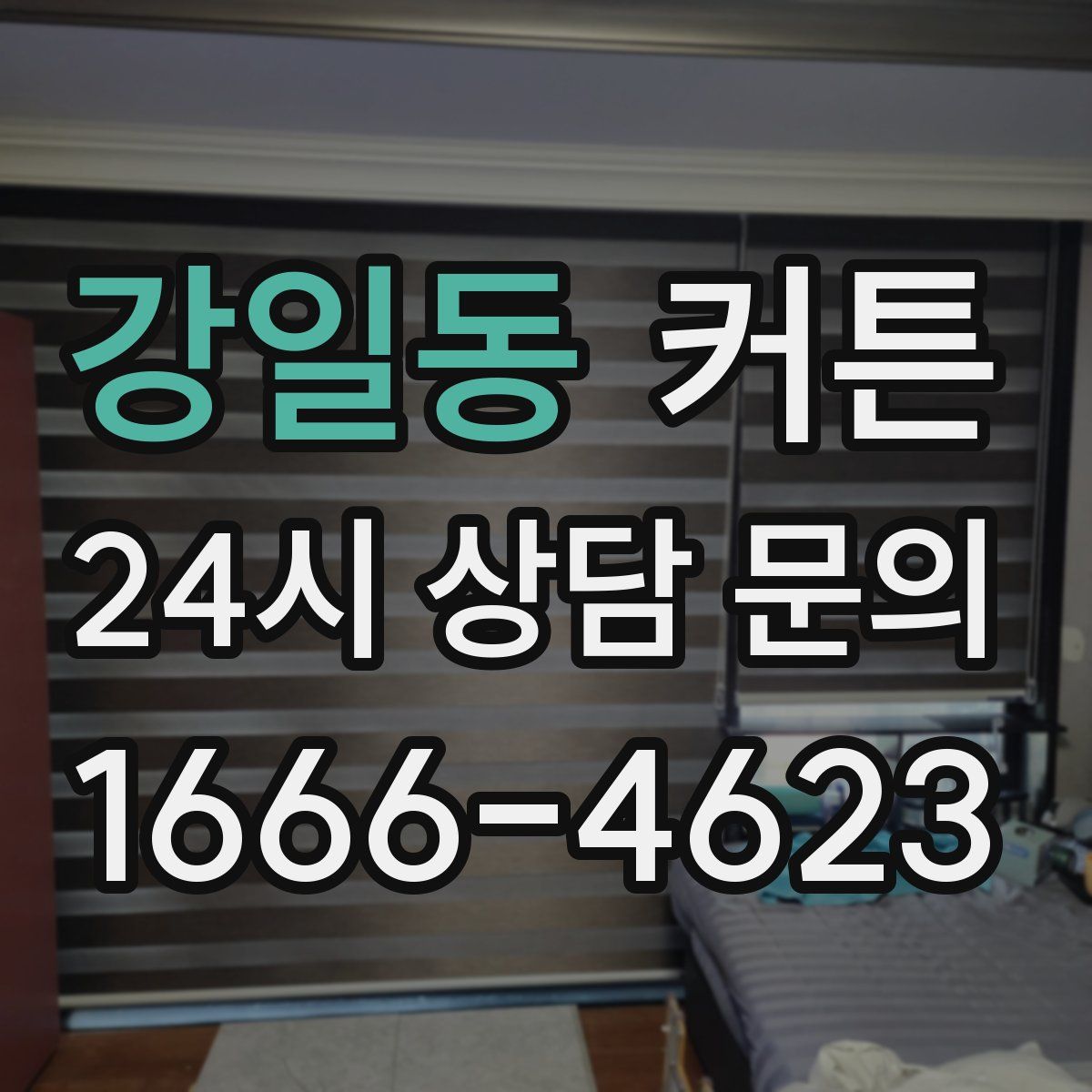 강일동 커튼