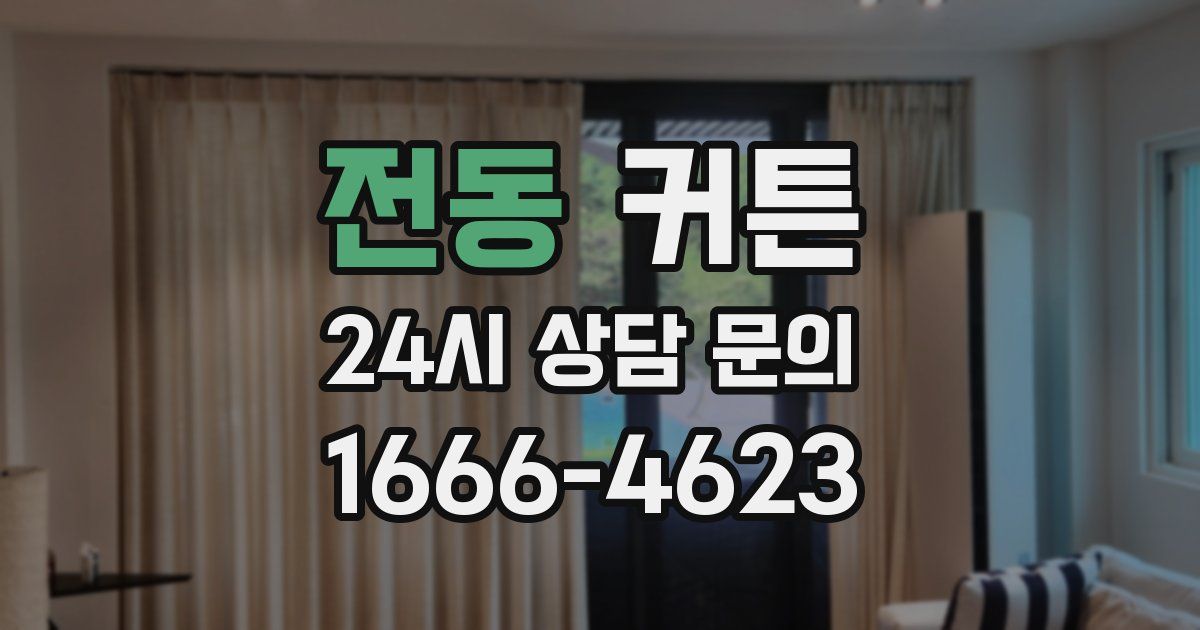전동 커튼