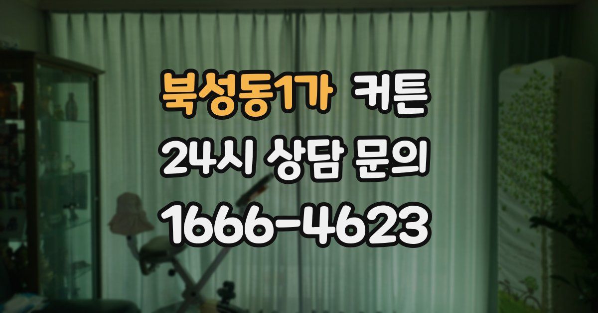 북성동1가 커튼