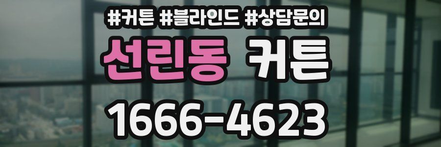 선린동 커튼
