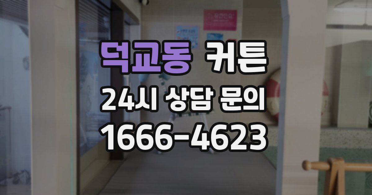 덕교동 커튼