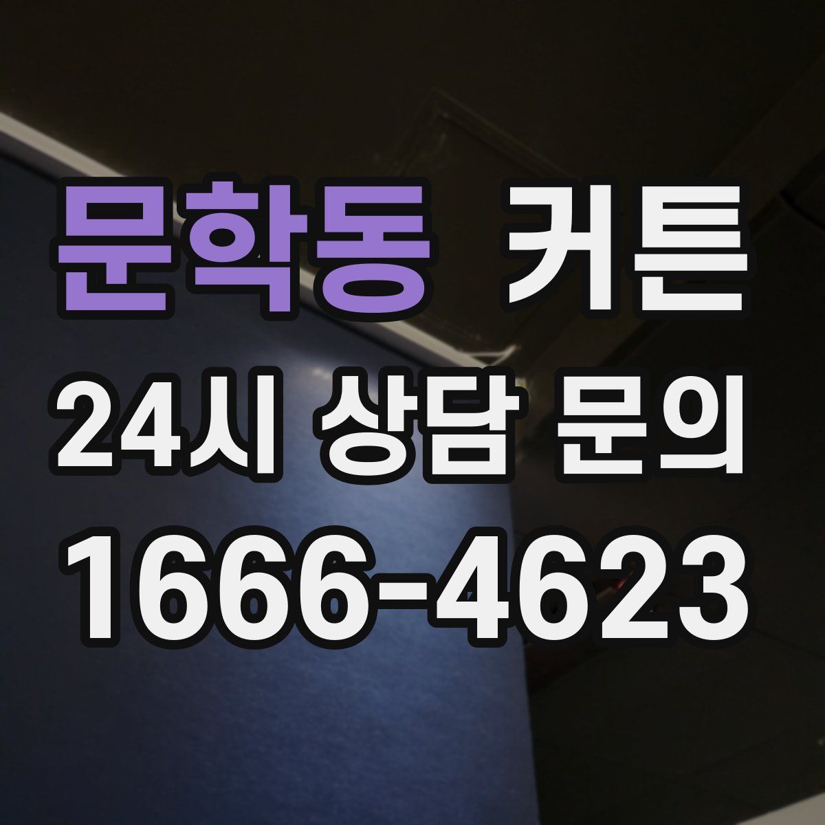 문학동 커튼