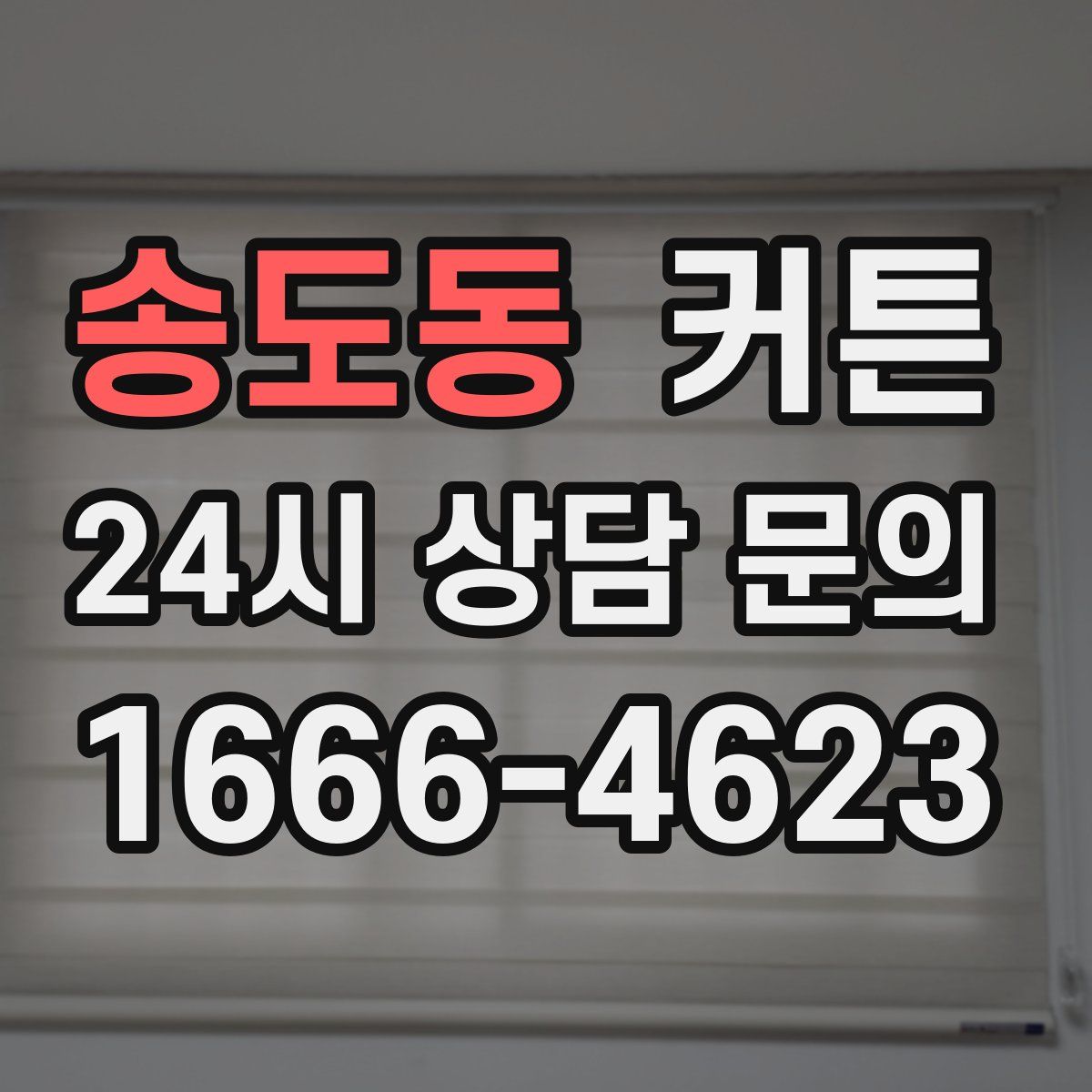 송도동 커튼