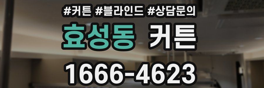 효성동 커튼