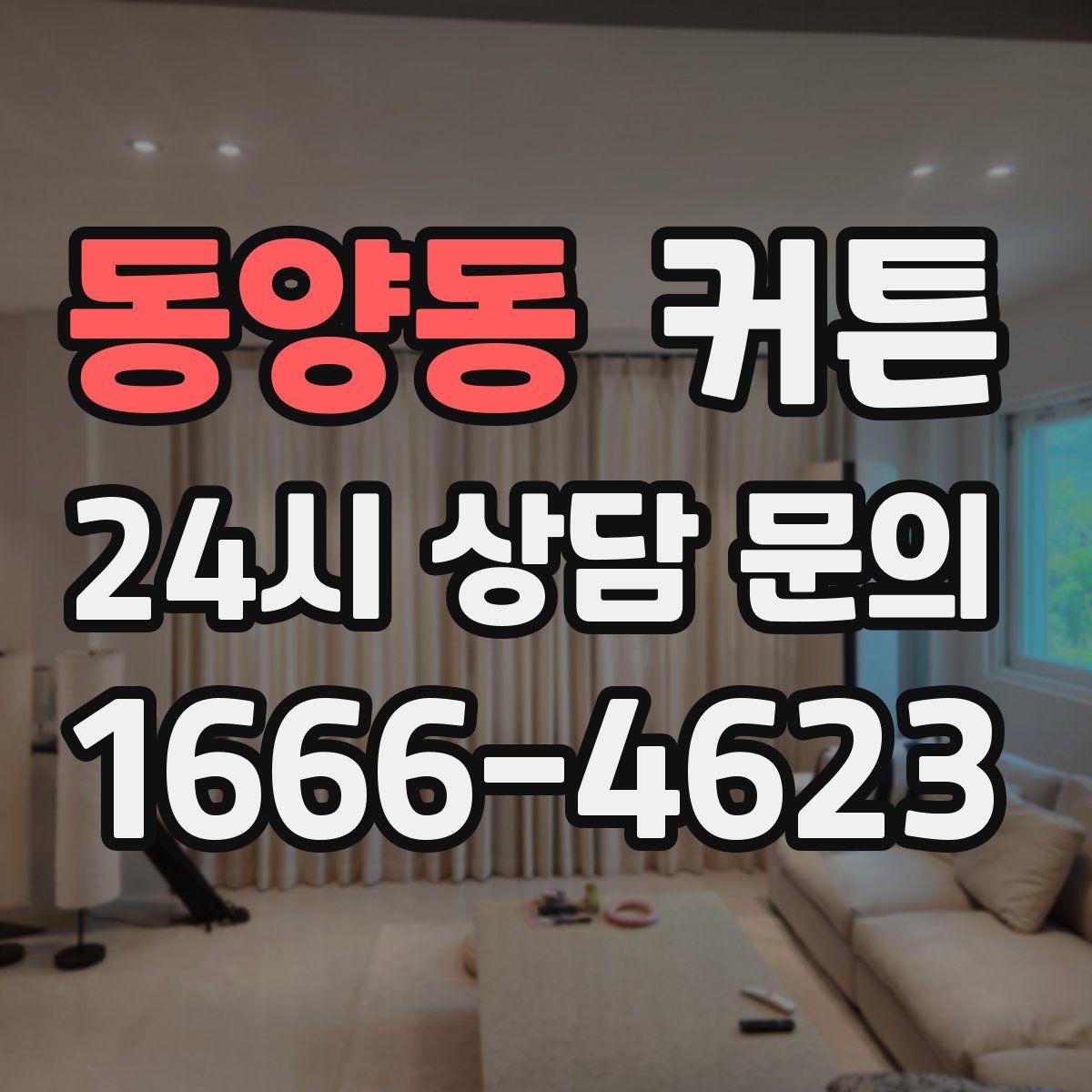 동양동 커튼