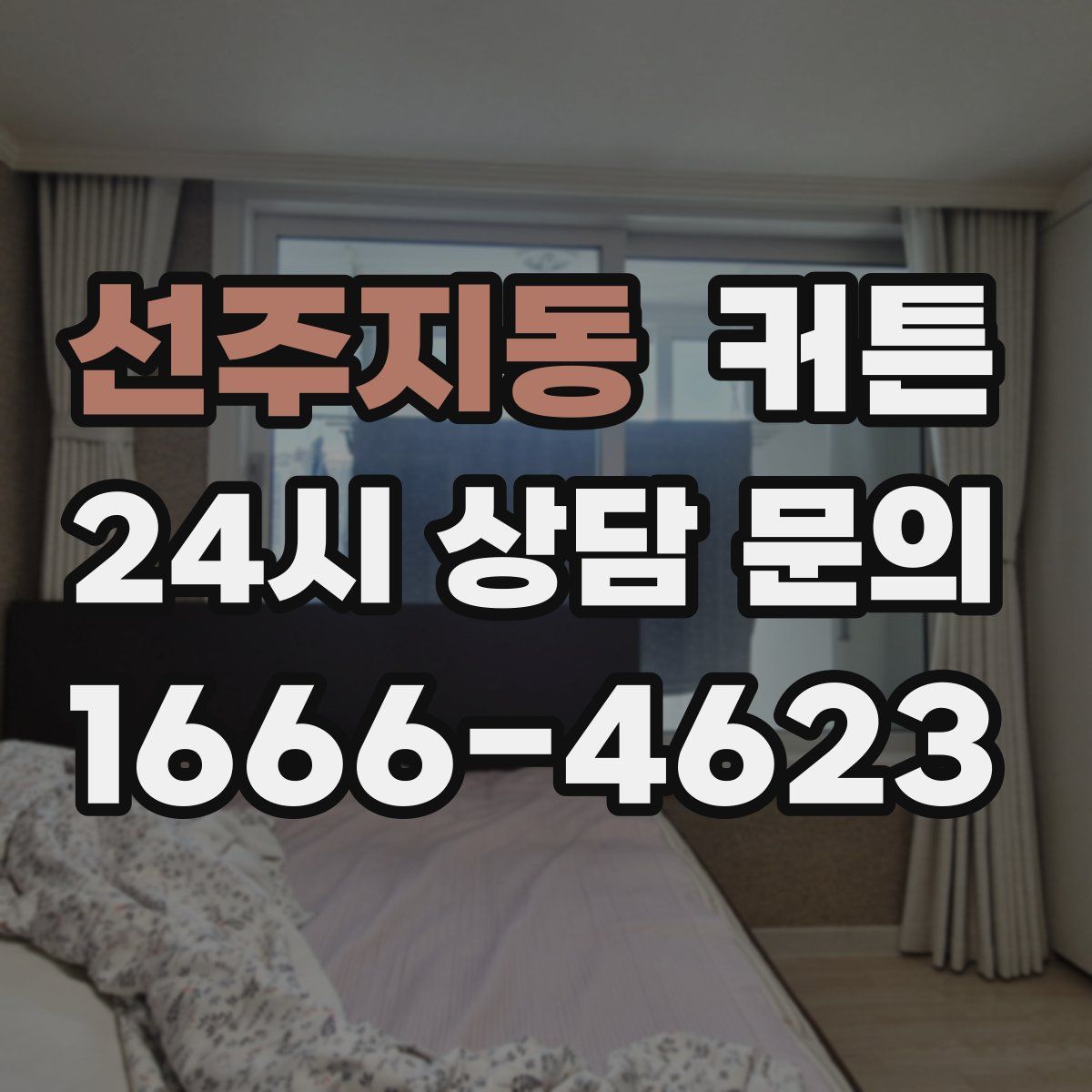 선주지동 커튼