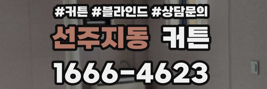 선주지동 커튼