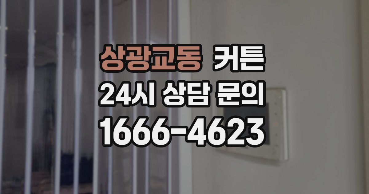 상광교동 커튼