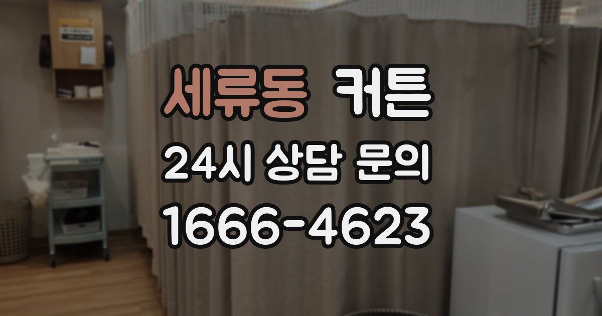 세류동 커튼