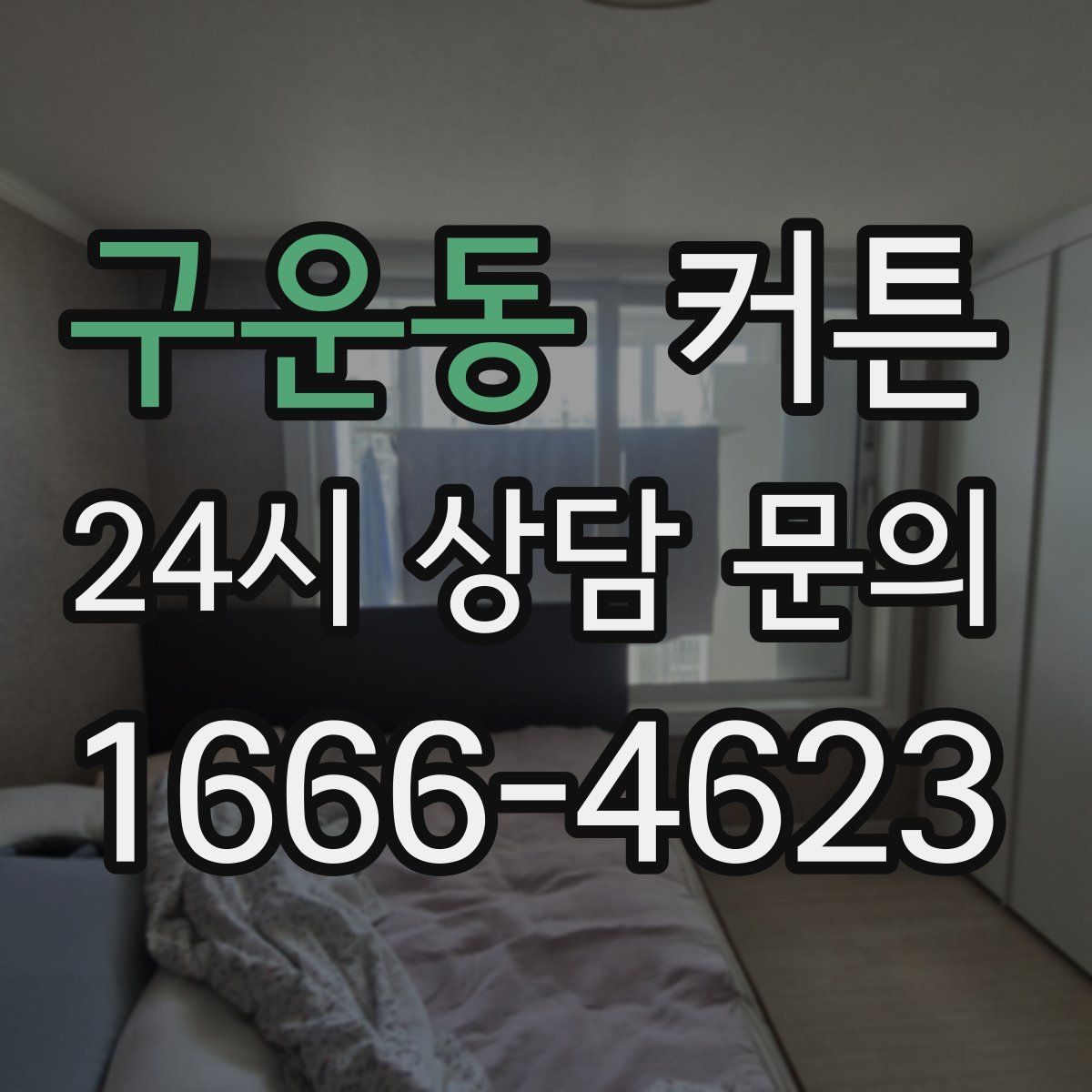 구운동 커튼