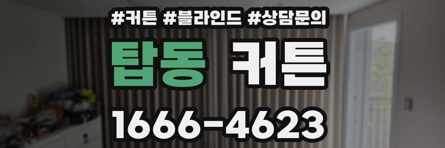 탑동 커튼