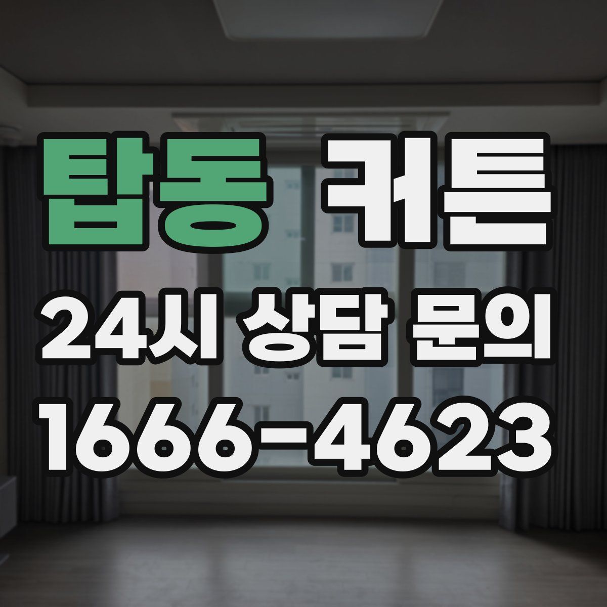 탑동 커튼