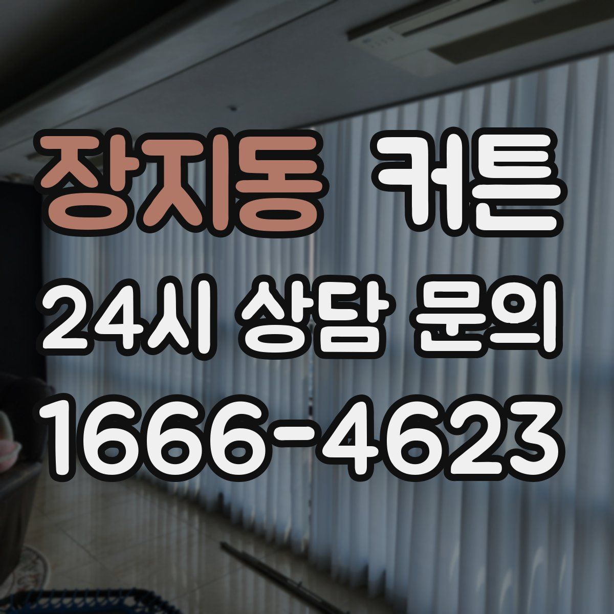 장지동 커튼