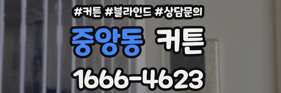 중앙동 커튼