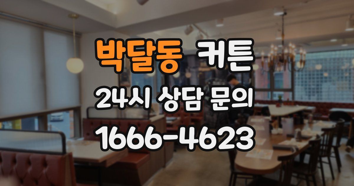 박달동 커튼