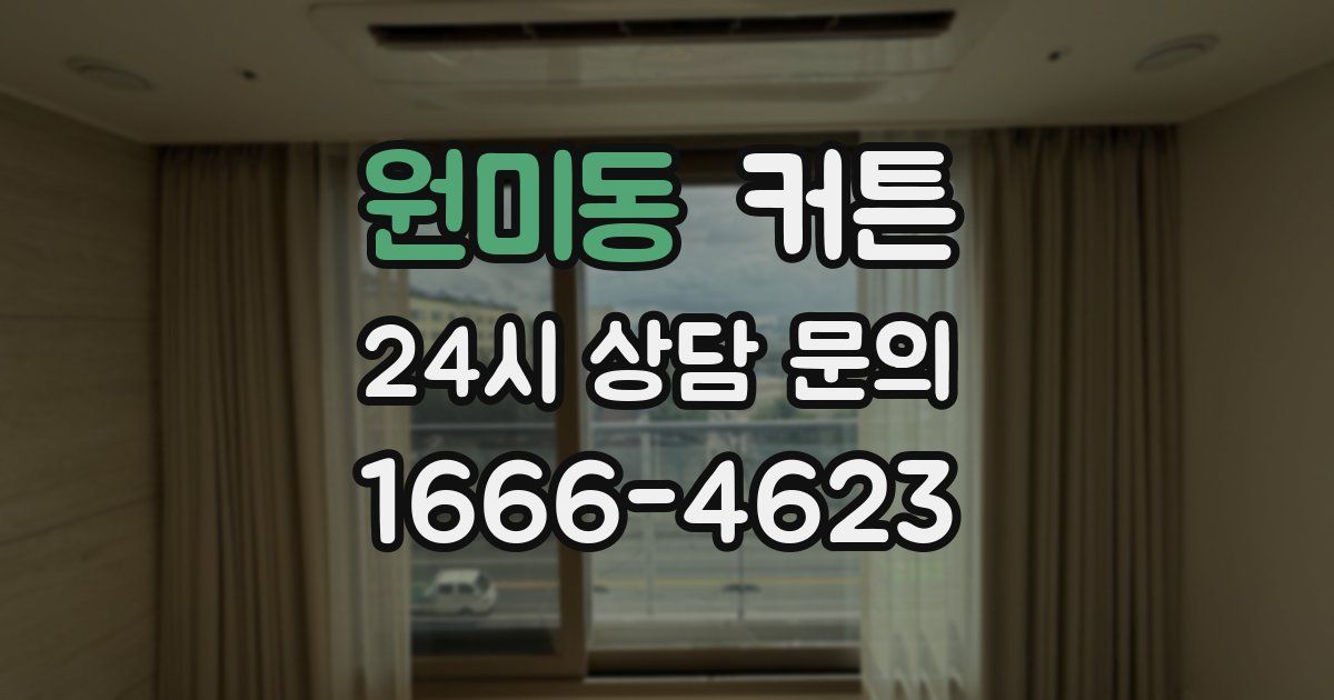 원미동 커튼