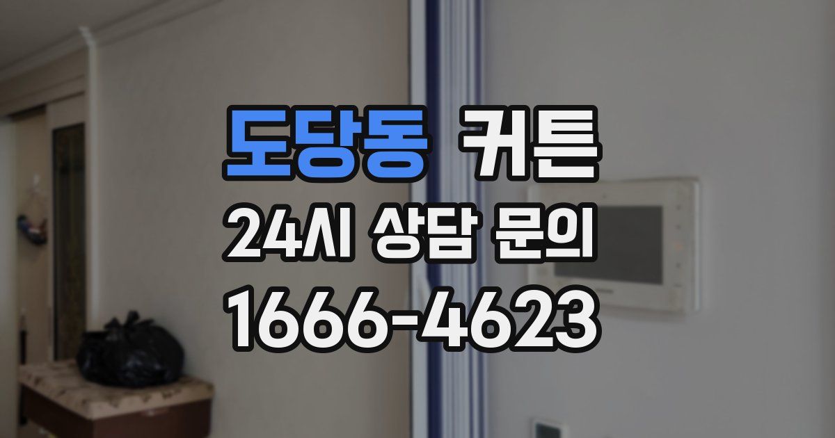도당동 커튼
