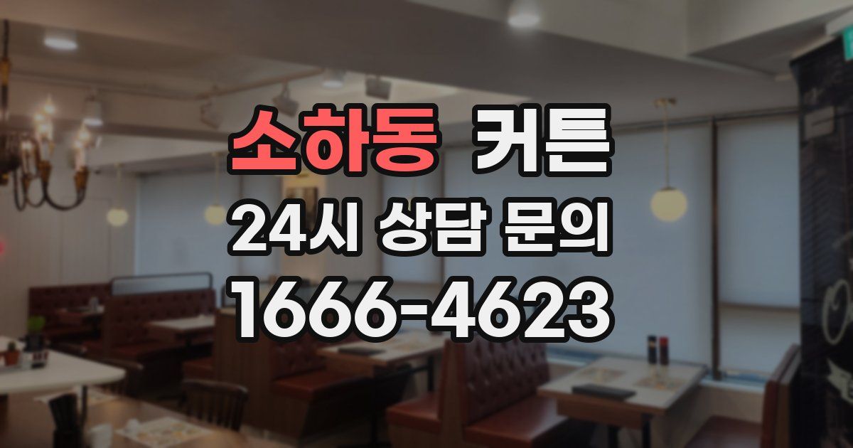 소하동 커튼