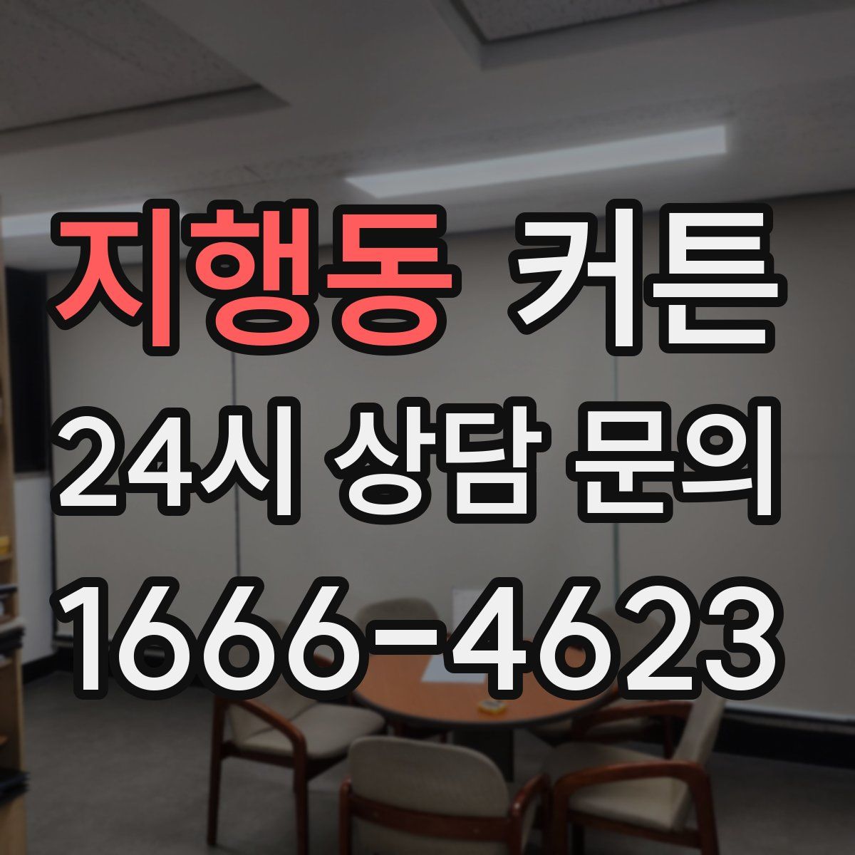 지행동 커튼