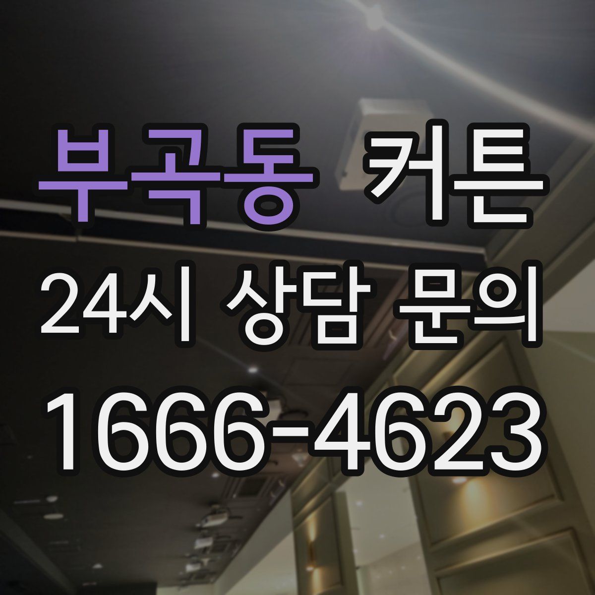 부곡동 커튼