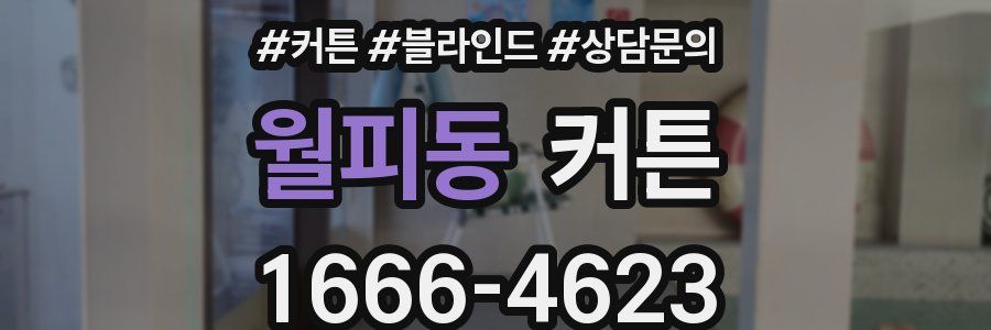 월피동 커튼