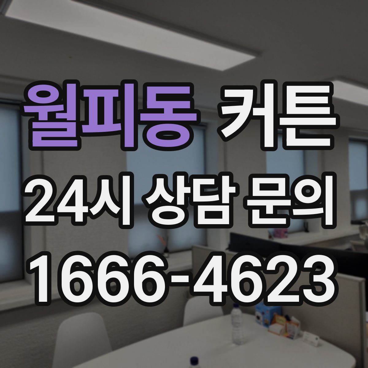 월피동 커튼